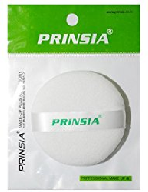 Bông phấn tròn màu trắng 1P Prinsia
